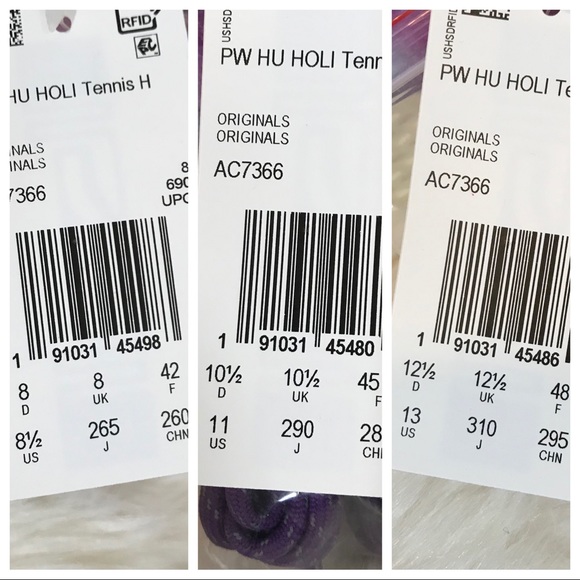 NEW adidas Tennis HU Pharrell Holi Tie Dye - Picture 7 of 7